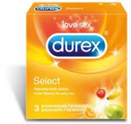 Durex Select 3 ks -  prezervatív 
