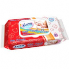Lara Baby Soft Wet Towel dětské vlhčené ubrousky  72 ks 